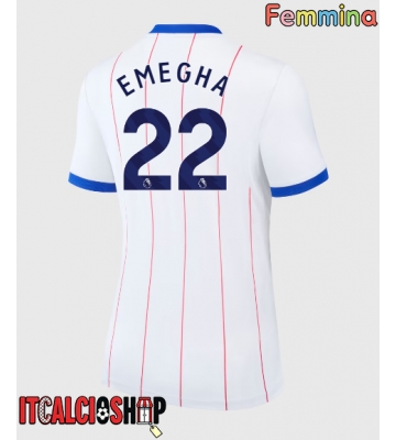 Chelsea Emmanuel Emegha #22 Terza Maglia Femmina 2026-27 Manica Corta